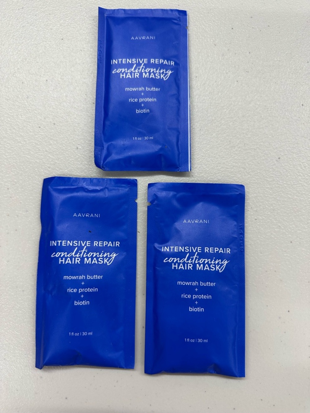 Aavrani Intensive Repair Conditioning Hair Mask packs - set of 3 -1oz each pack